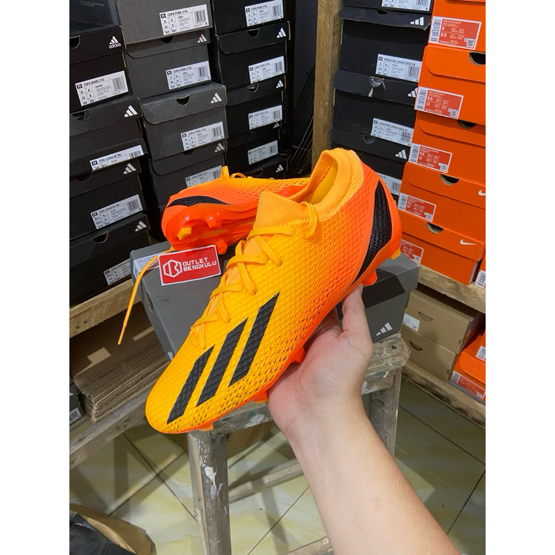 Sepatu Bola Adidas Speedportal.3 FG - Orange Original BNIB
