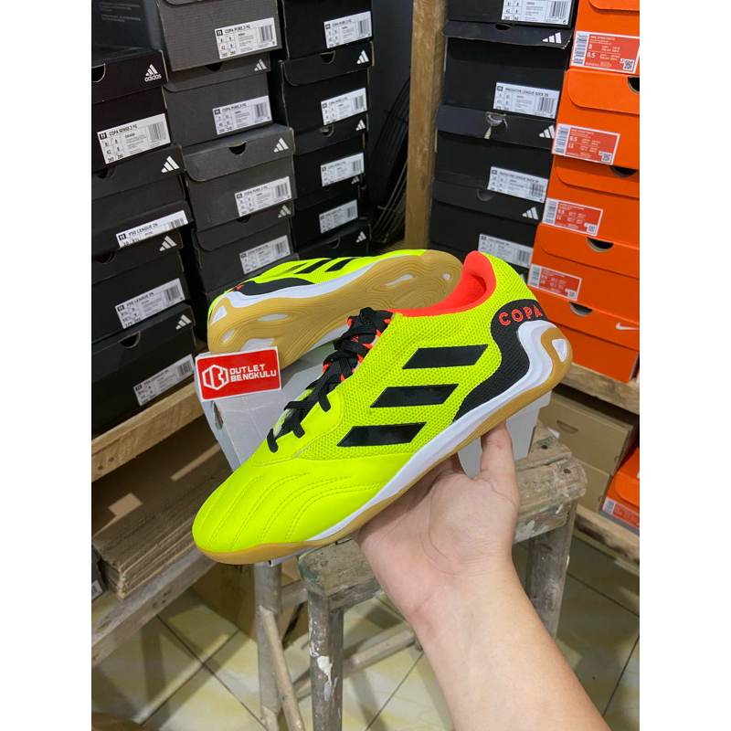 Sepatu Futsal Adidas Copa Sense.3 IN - Yellow Solred Original BNIB