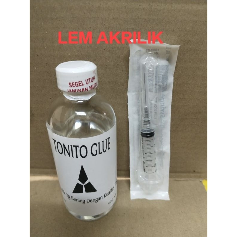 

LEM AKRILIK BENING 300ML + SUNTIKKAN