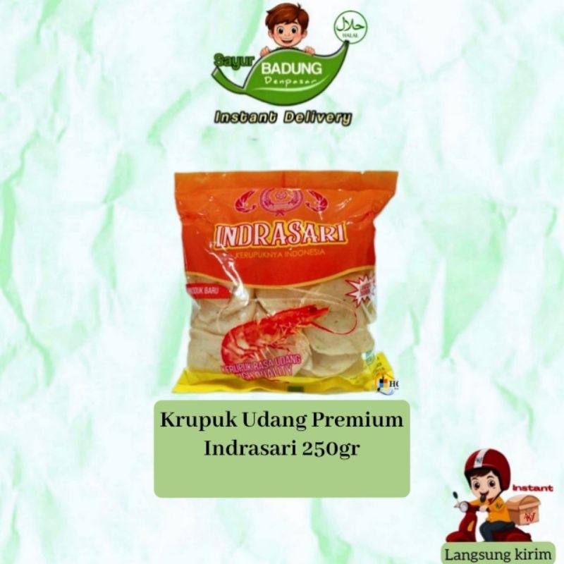 

Krupuk Udang Premium indrasari 250gr_ badung