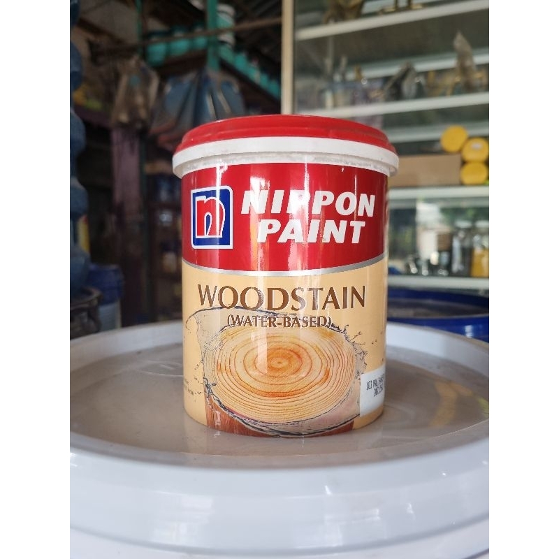 Nippon Paint Woodstain Plitur Kayu Waterbased Pengencer Air