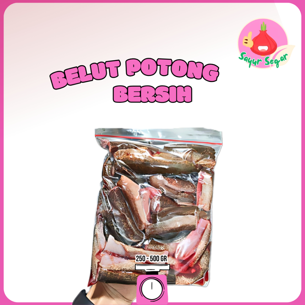 

Sayur Segar - Belut Potong Bersih 500gr / Eel