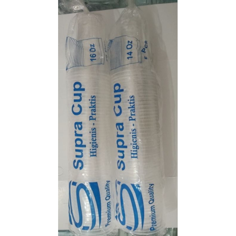 

gelas cup supra oz 14 dan 16