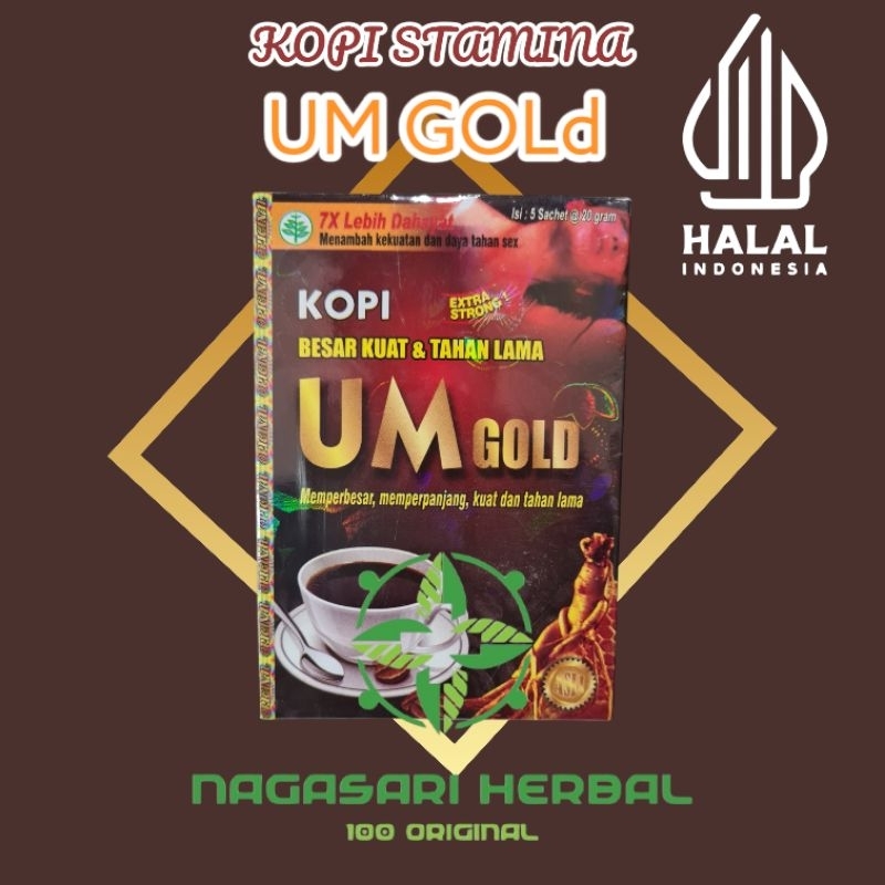 

UM GOLD Kopi Stamina Pria