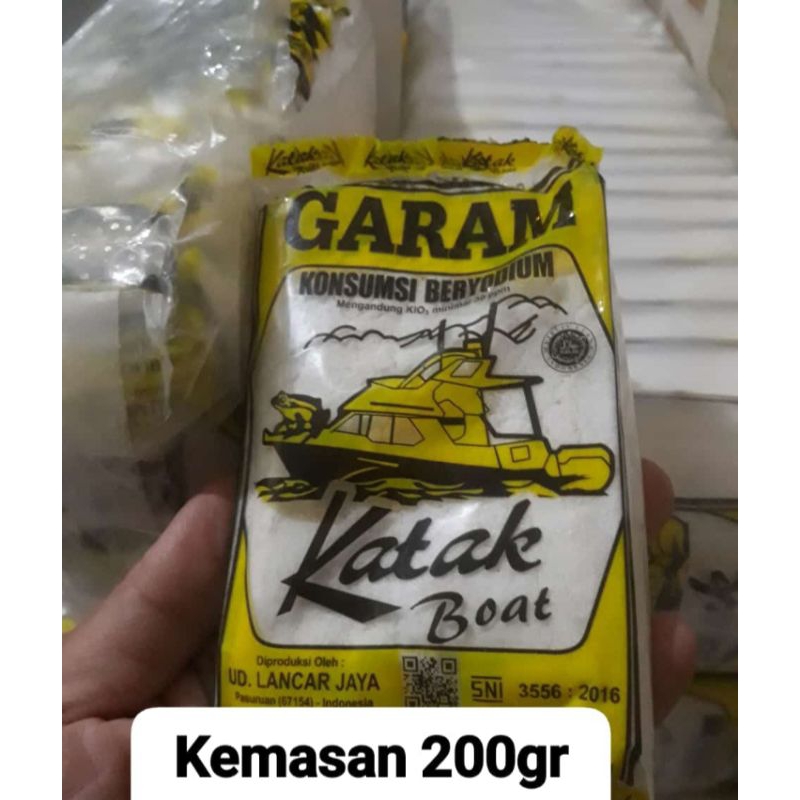 

Garam Konsumsi Beryodium Katak Boat 200gr