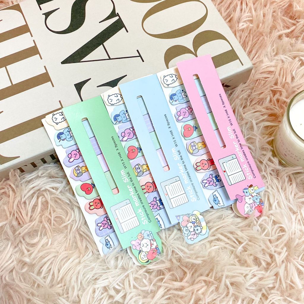 

Sticky Notes BT21 / Tempelan Catatan / Stick Marker Slim