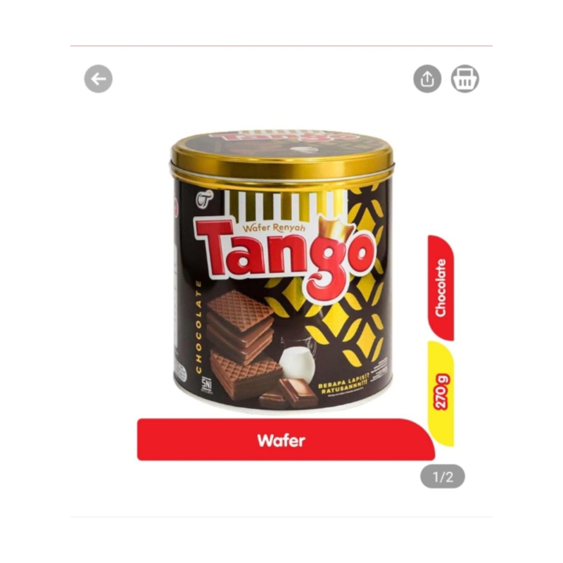 

Tango Wafer 270gr Kaleng