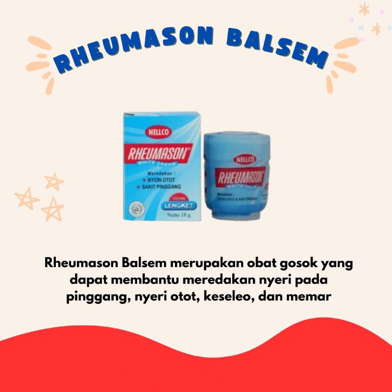 RHEUMASON BALSEM 18G