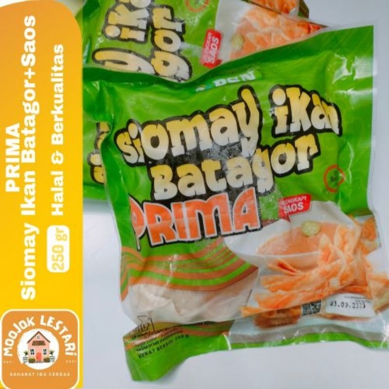 

PRIMA Siomay Ikan Batagor Pangsit 250gr Halal Enak Murah Lezat + Bumbu