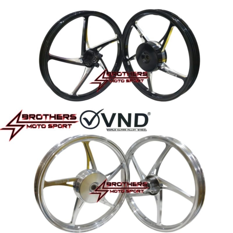 velg vnd kzr ring 17 vario110 velg vnd kipas beat velg kzr F140x17 R160x17 scoopy velg beat keyless 