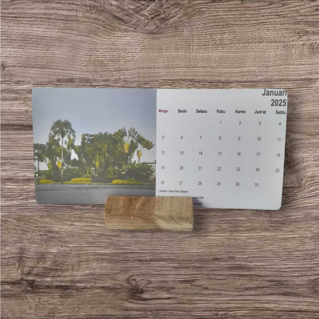 

kalender meja cantik, kalender meja custom