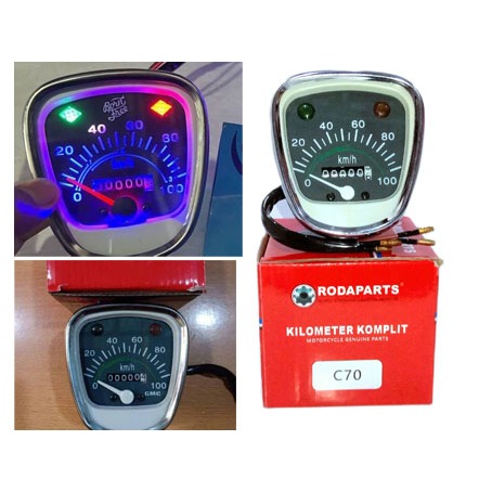 Spedometer spido Motor C70 Set Lengkap Assy Rodaparts
