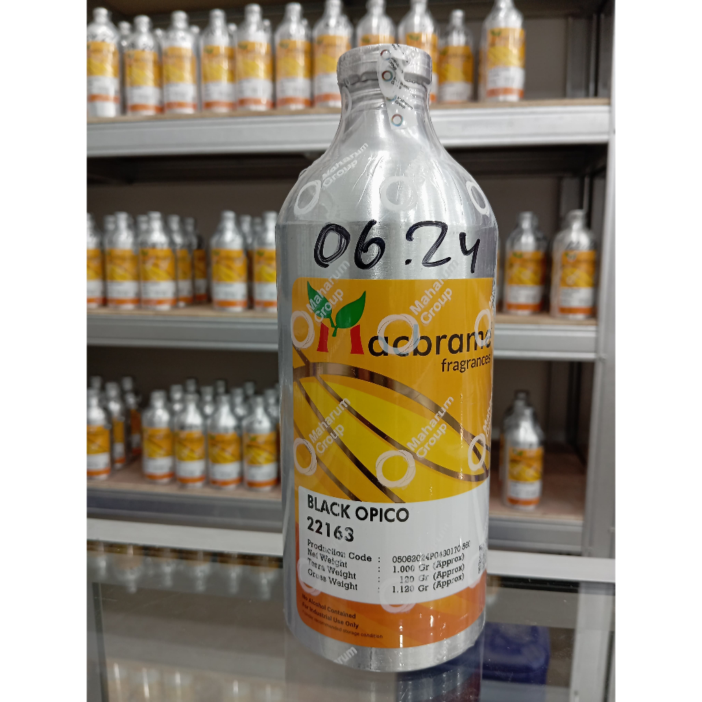 Maharum Group Black Opico 22163 searah ysl black opium bibit murni kemasan ripack 100ml