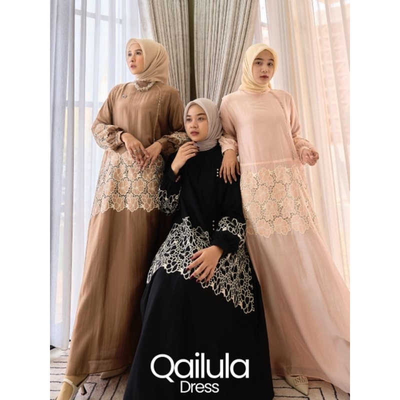 QAILULA DRESS BY MAREVI TERBARU
