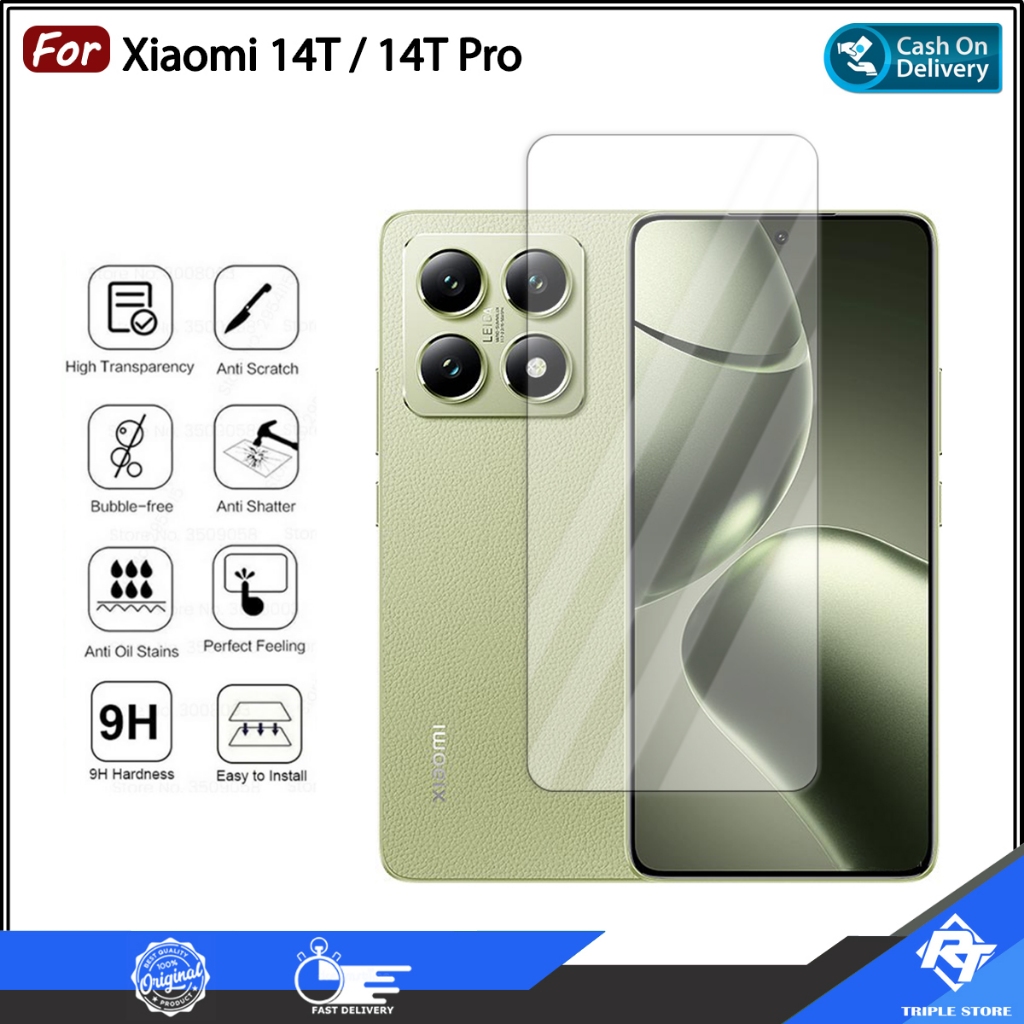 Tempered Glass Bening TIDAK Full Screen Xiaomi Mi 14T Pro Mi 13T Pro Mi 12 Lite Mi 12T Pro Mi 10T Pr
