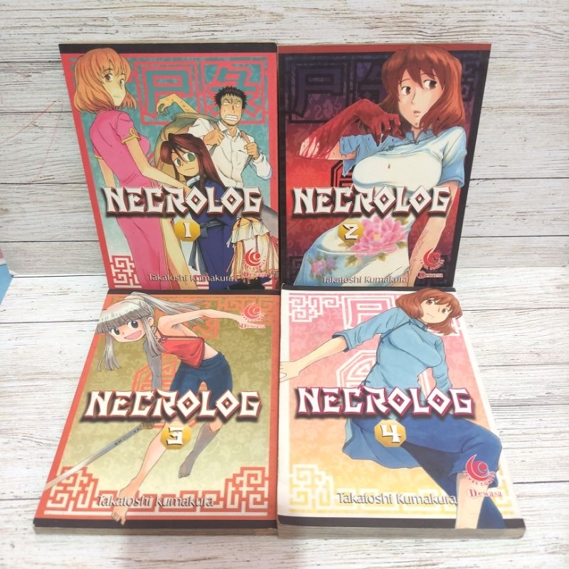 komik Necrolog 1-4end by Takatoshi Kumaka