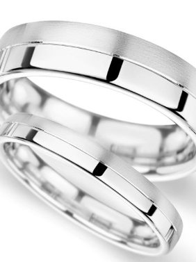 CINCIN PALLADIUM couple cincin nikah paladium pria dan wanita