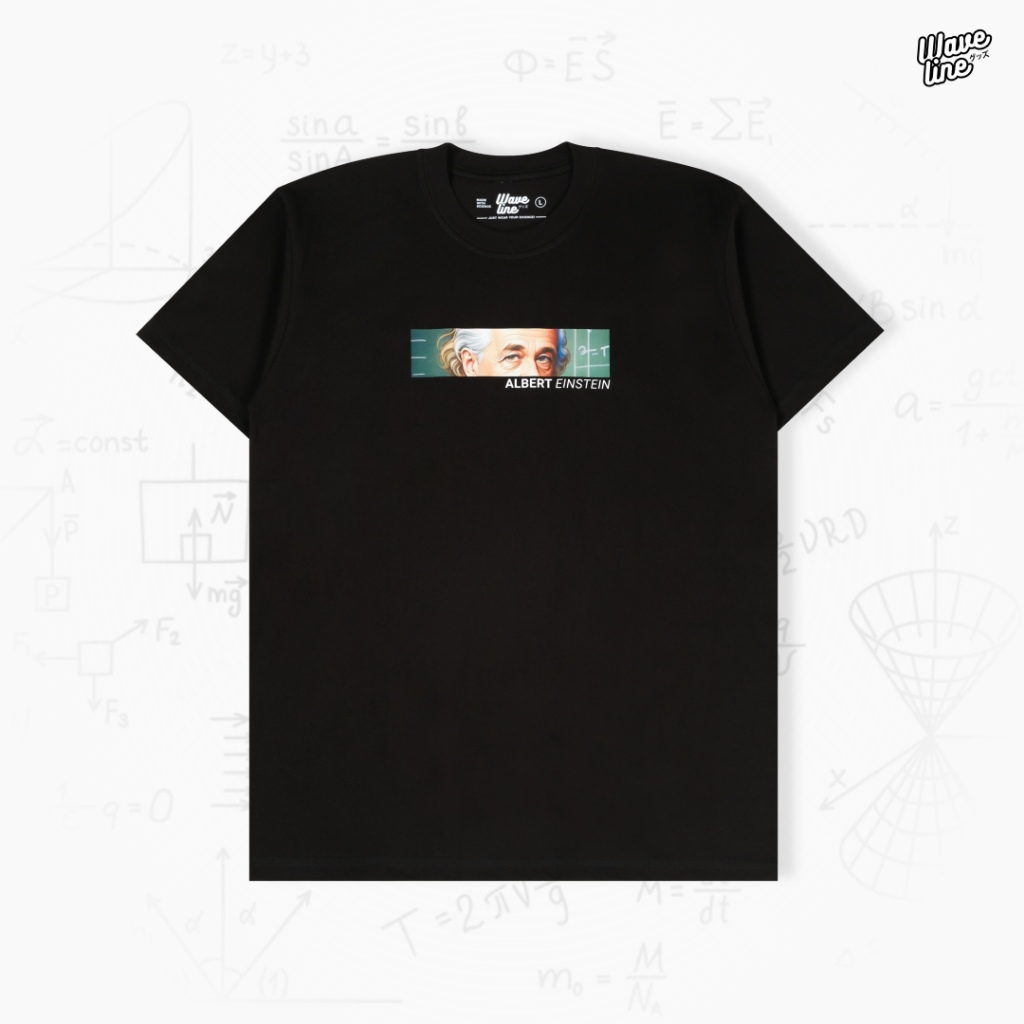 Waveline T-Shirt Albert Einstein