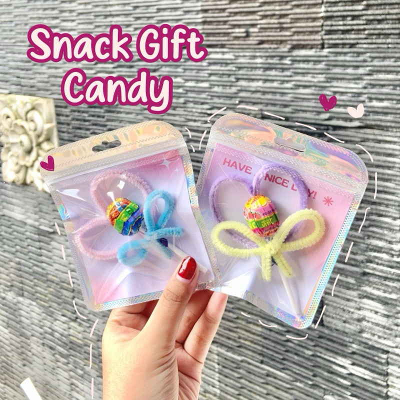 

Snack Gift permen hadiah ujian