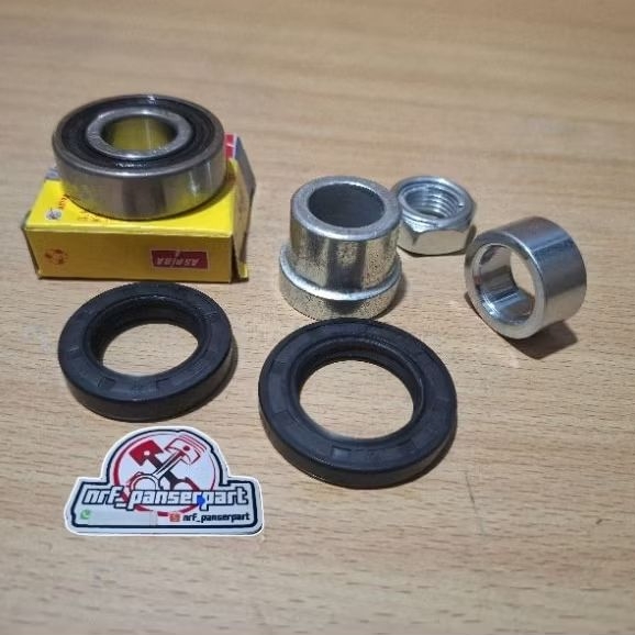 BOS RODA BELAKANG VARIO 125/150/160/PCX ADV/BOSH SWING ARM LUAR KANAN KIRI SASIS +LAHER/BEARING TROM