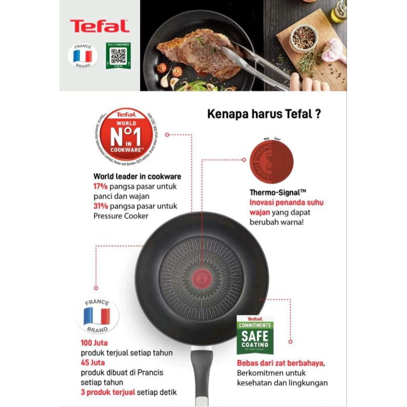Tefal Natura Frypan 20cm / 24cm