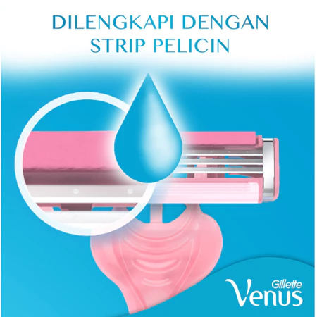 GILLETTE SIMPLY VENUS - Alat Cukur Sekali Pakai // JSELECTIV X JHON KOSMETIK // Gilette Jilet GILLET