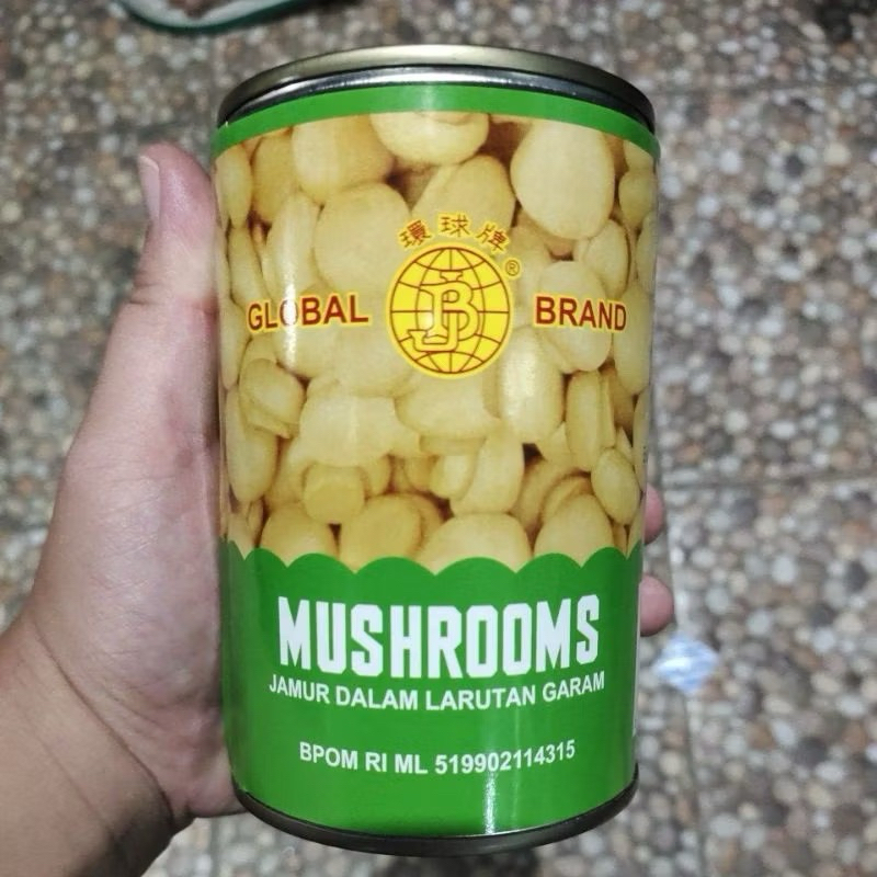 

JAMUR KALENG GLOBAL BRAND 425 GR