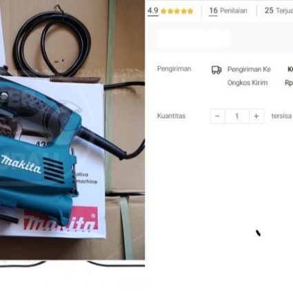 

MESIN JIGSAW MAKITA JIG SAW MAKITA 4327M 4327 M