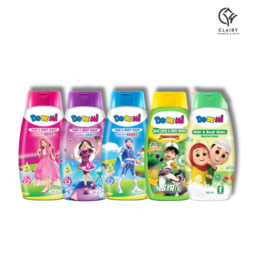 -CLAIRY-  DOREMI Kids Hair and Body Wash 200ml