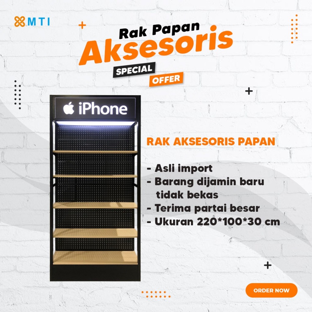 RAK PAPAN / RAK / RAK AKSESORIS / RAK KONTER / PAPAN / RAK DISPLAY / RAK FULL PAPAN / RAK AKSESORIS 