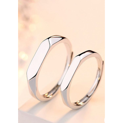 Deffansilver cincin nikah palladium couple original