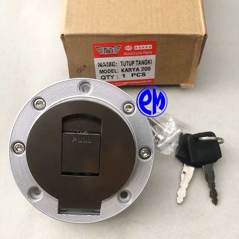 TUTUP TANGKI RODA 3 TIGA KAISAR VIAR KTM NOZOMI JIALING SPERPART SUKU CADANG RODA TIGA 3