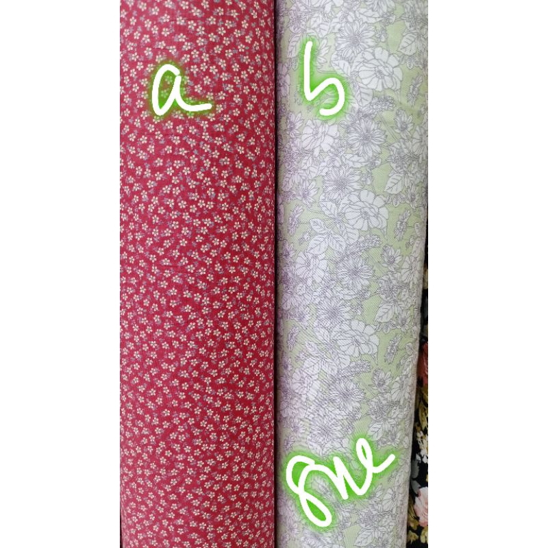 katun jepang tokai senko bunga kecil