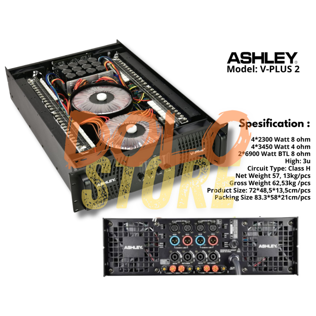 ORIGINAL PRODUK ASHLEY POWER CLASS H V-PLUS 2