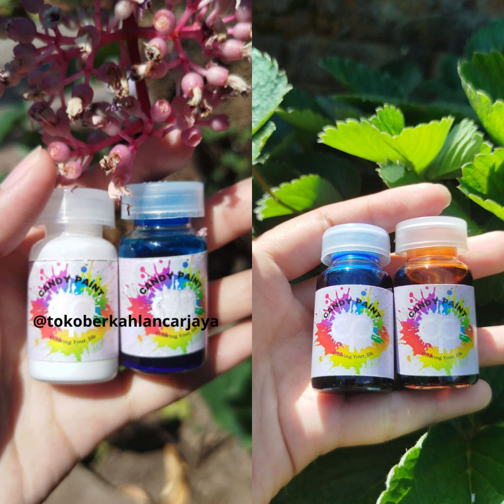 Cat Chrome Candy Paint Cat Pelapis Velg Candy Chrome  Cat Oles Chrome Candy Paint 12,5 ML