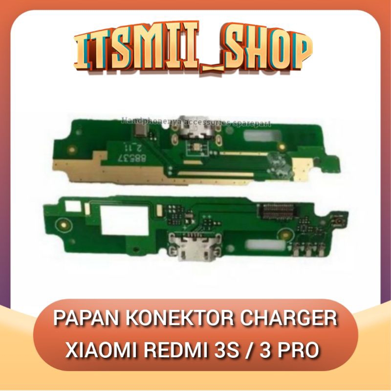 BOARD PAPAN CAS KONEKTOR CONEKTOR CHARGER XIAOMI REDMI 3S REDMI 3 PRO PLUG IN MIC
