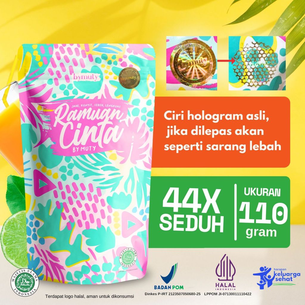 

Minuman Ramuan Cinta By Muty 110gr herbal original (official)