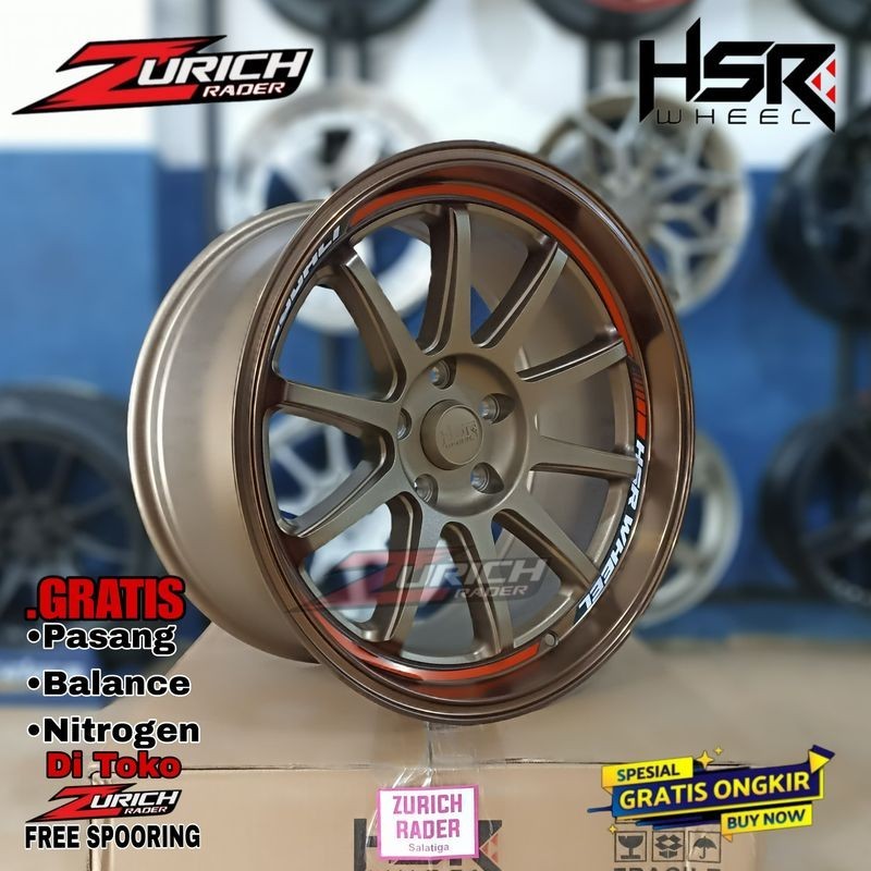 Velg Mobil Ring 18 Hsr Wheel Toboali R18 Pelek Duster Sorento Orlando Terios Sportage Hrv