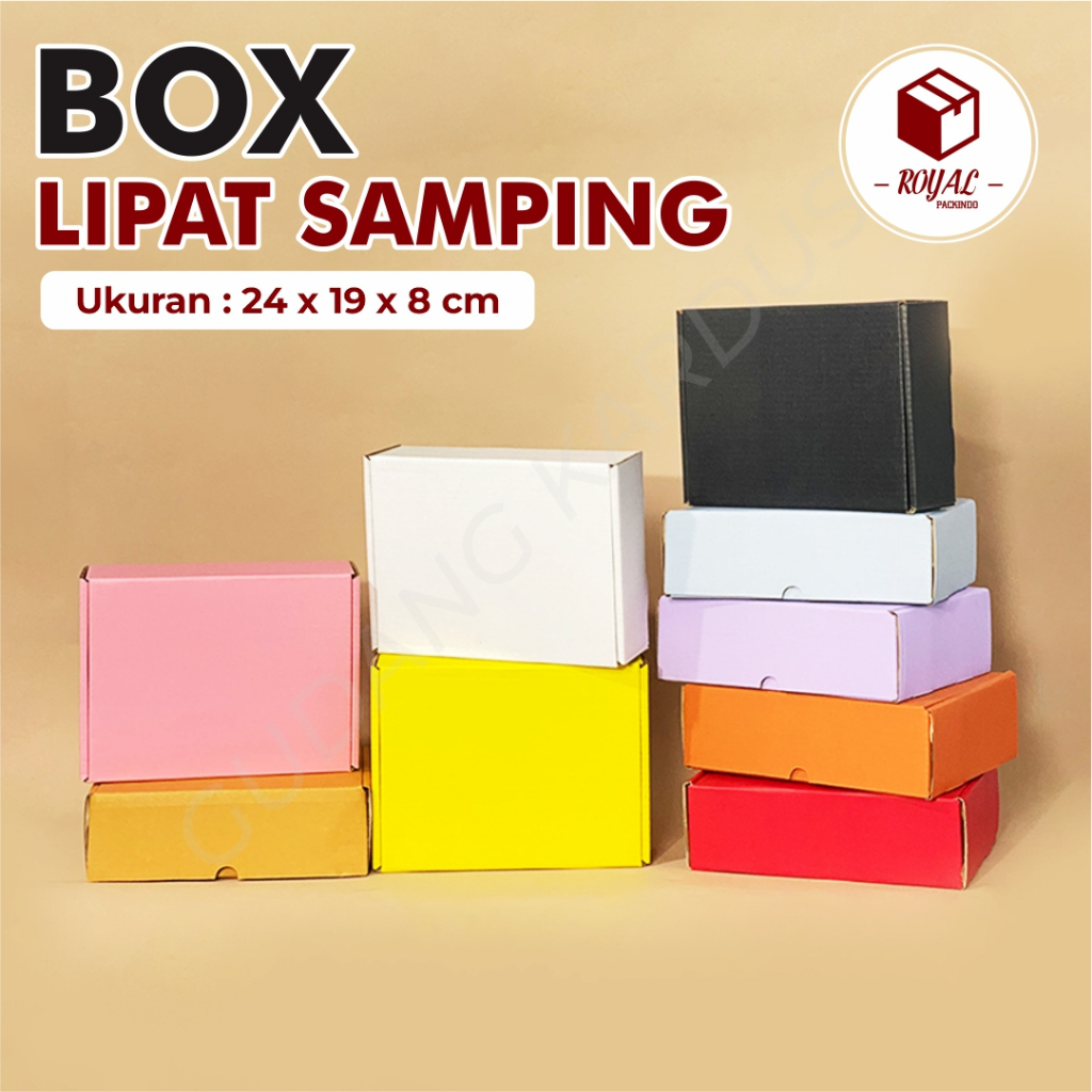

Karton/ Box DC LS - size 24 x 19 x 8 cm Kardus/Packing/Karton/Box/Hampers/kardushampers/boxhampers