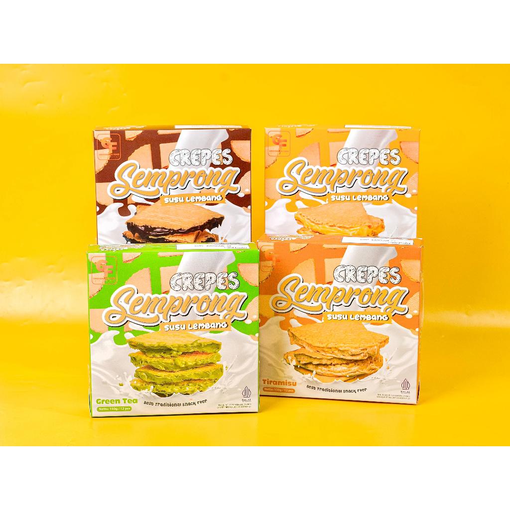 

Semprong susu lembang paket bundle 4 pcs (Best Seller Only : Tiramisu, Coklat, Cheese)