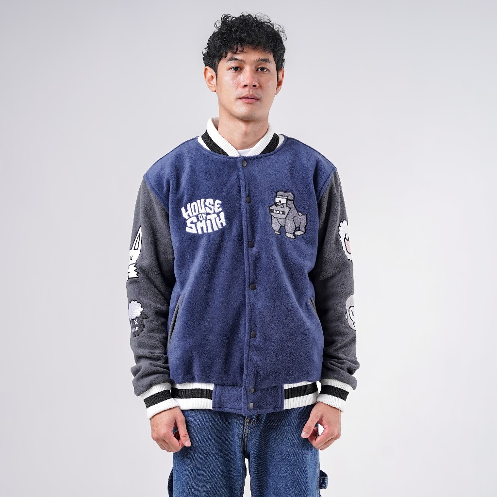 BEST SELLER HOUSE OF SMITH JAKET VARSITY PRIA - GORFREN #6 - JACKET
