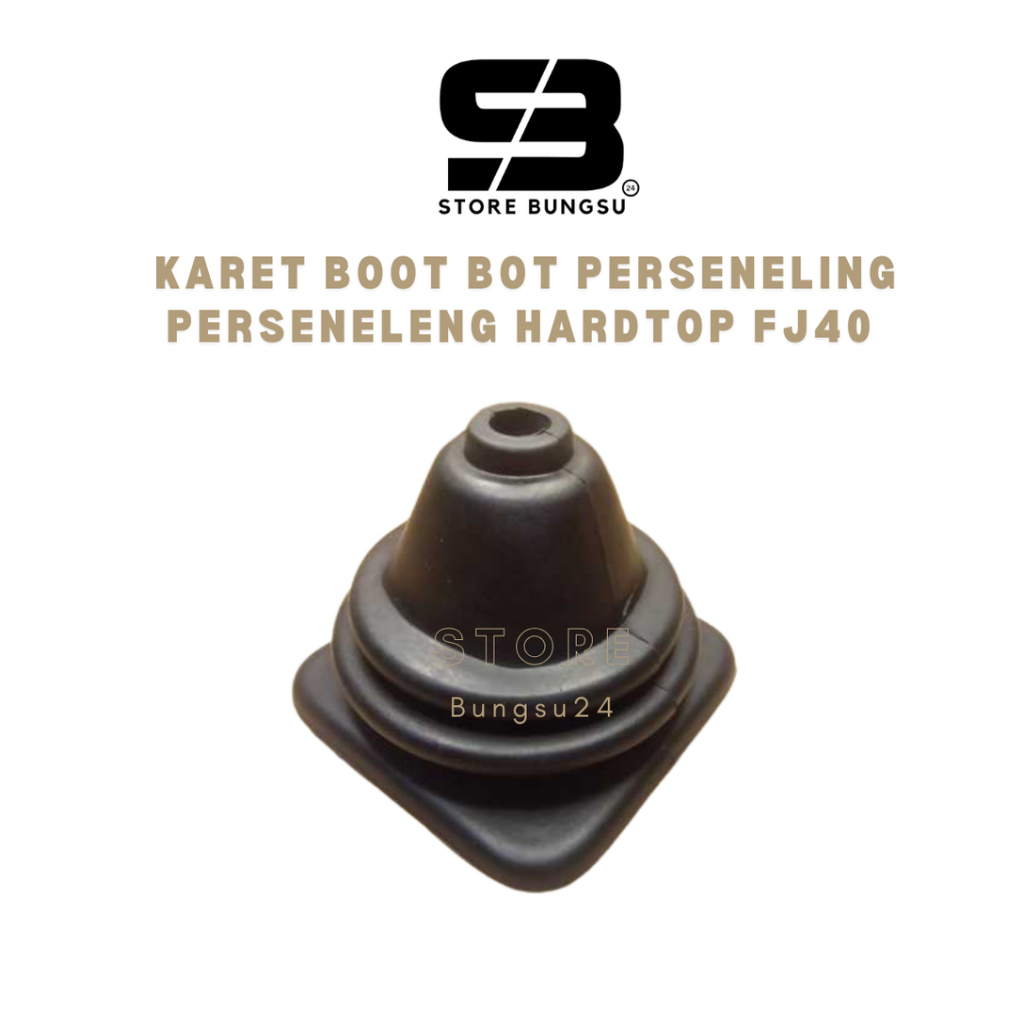 SPAREPART MOBIL KARET TUTUP TONGKAT TUAS GIGI PERSENELING JEEP HARDTOP FJ40 - Aftermarket