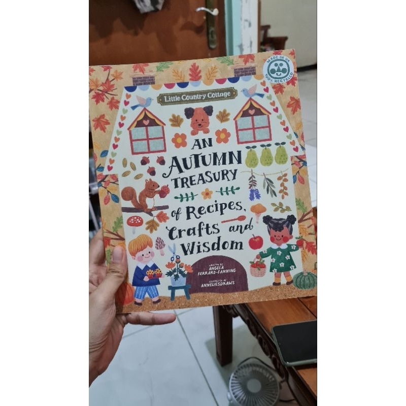 [New] Illustration Book Little Country Cottage: An Autumn Treasury of Recipes, Crafts and Wisdom