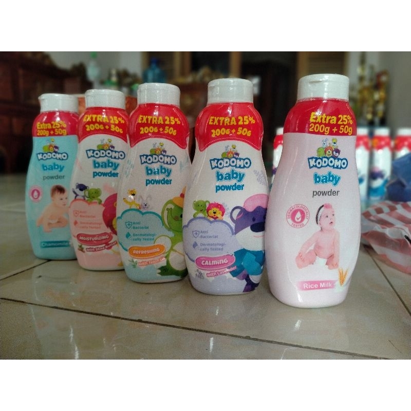 KODOMO BABY POWDER 200g Extra 50g