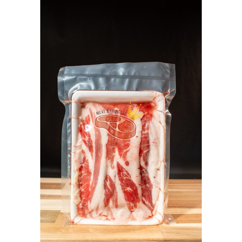 

AUS Slice Beef Yoshinoya Shortplate Daging Sapi Slice Teriyaki Yakiniku 250gr 500gr