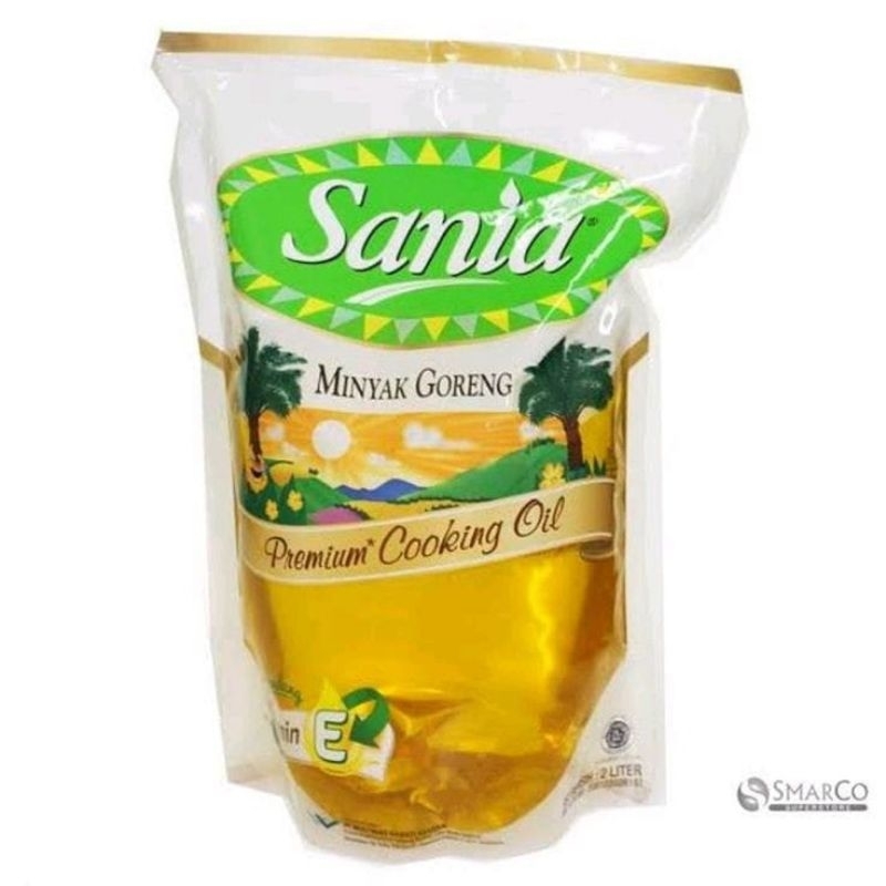

Minyak goreng Sania 2 liter
