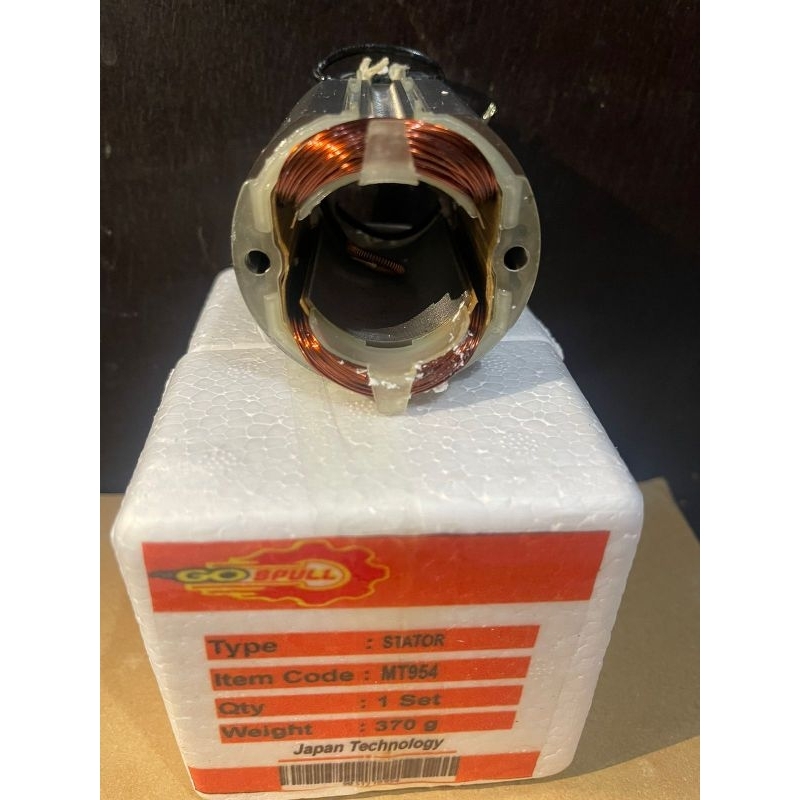 Stator MT954 untuk Mesin Gerinda Tangan 4" Maktec MT 954 Rumah Armature Mesin Gerinda Maktec MT954