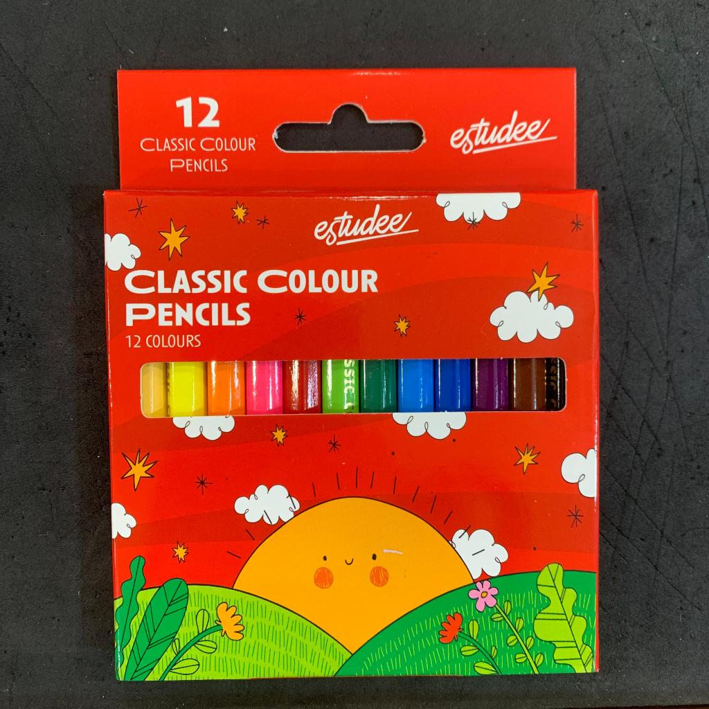 

ESTUDEE CLASSIC COLOR PENCIL 12 HALF LENGHT ES-PCL12HALF