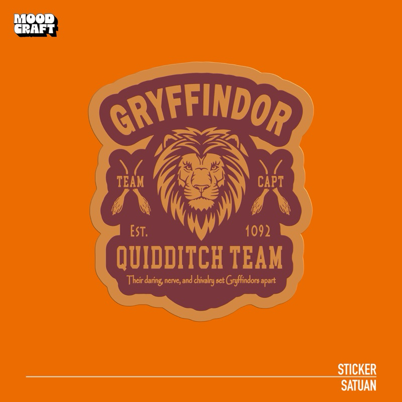 

Harry Potter Gryffindor - Vinyl Sticker | SS - 049