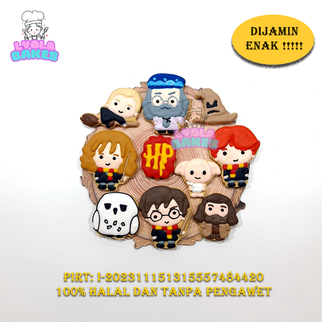 

cookies harry potter set 10 pcs